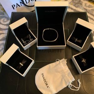 Pandora reflextion bracelates set